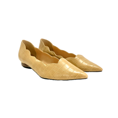 Giày cao gót vân cá sấu 3cm