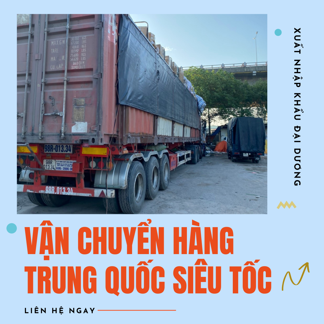 Vận chuyển hàng Trung Quốc siêu tốc