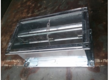 Van dập lửa ống gió vuông