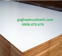 MDF phủ Melamine trắng