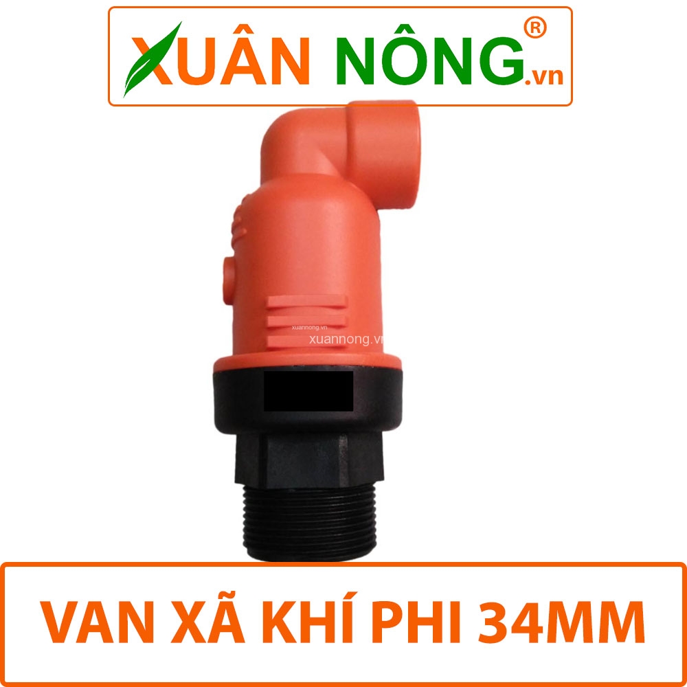 Van xả khí phi 34mm