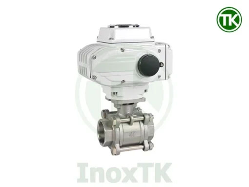 Van bi 3PC inox điều khiển điện – Van bi 3 mảnh inox điều khiển điện
