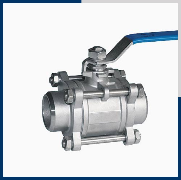 Van bi 3PC hàn inox