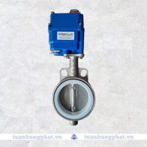 Van bướm inox điều khiển điện