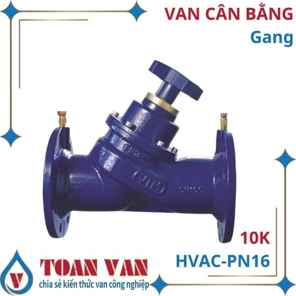 Van cân bằng gang