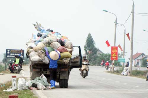 Vận chuyển rác thải