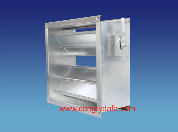 Van điều chỉnh lưu lượng gió vuông
