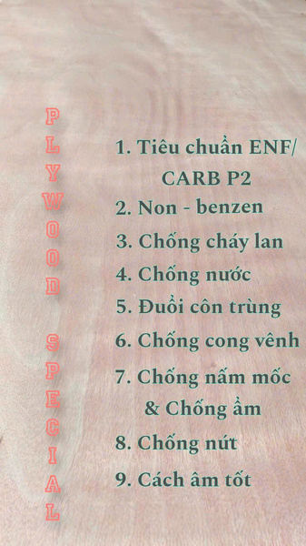 Ván ép chống cháy chống nước