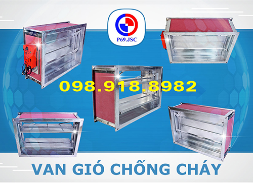 Van gió chống cháy
