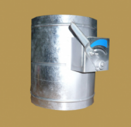 Van gió tròn tay gạt