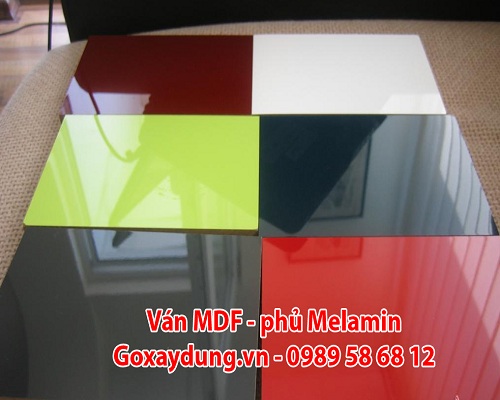 Ván MDF phủ Melamin