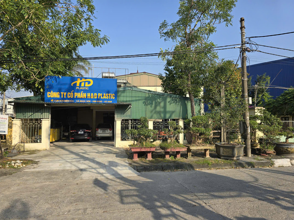 Văn phòng, nhà xưởng H&D Plastic