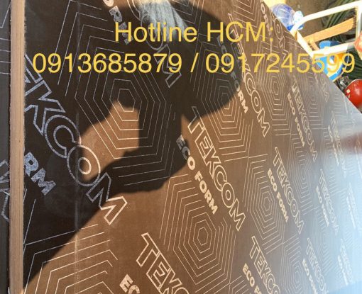 Ván phủ phim tekcom 12mm