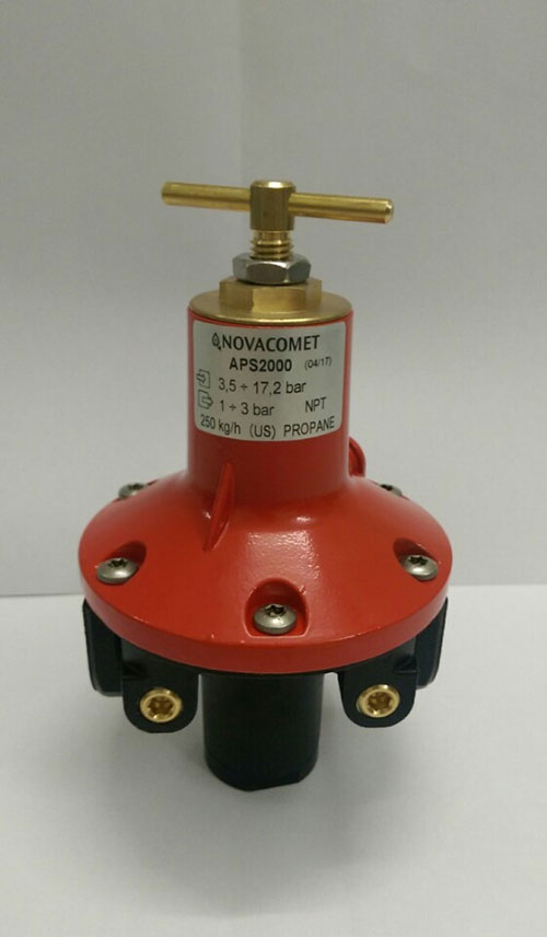 Van giảm áp gas Novacomet