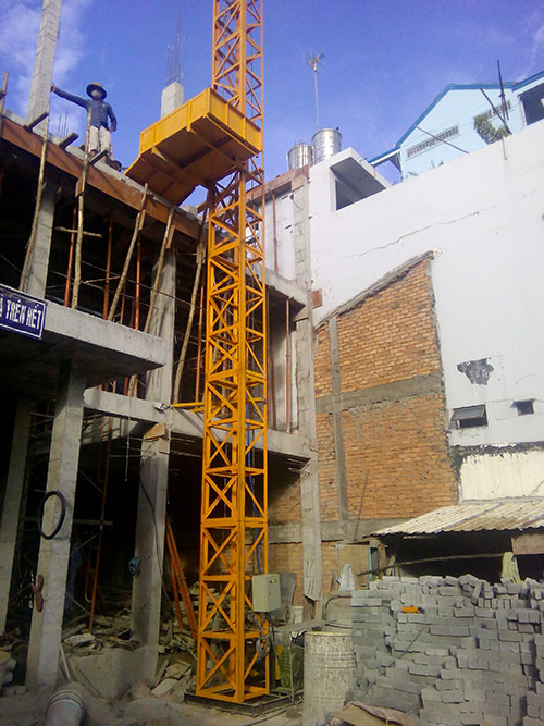 Vận thăng nâng hàng 500kg