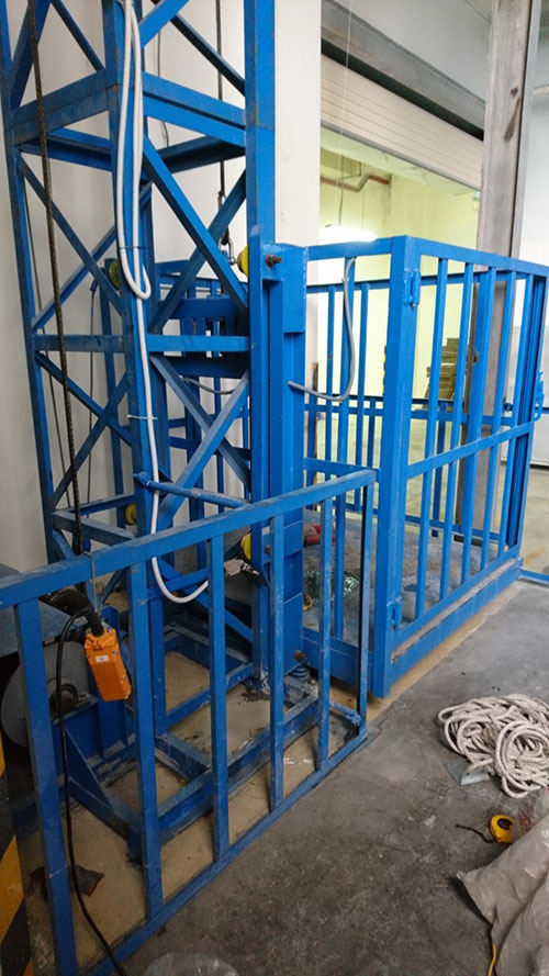 Vận thăng nâng hàng cải tiến