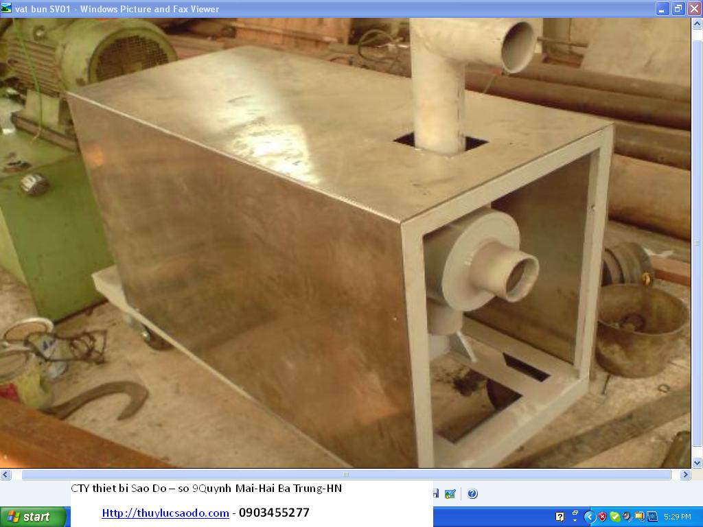 Máy vắt bùn SV01