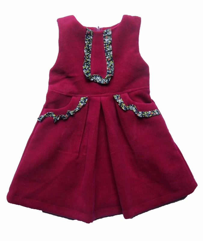 Váy dạ 2 túi bèo