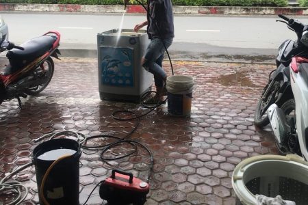 Vệ sinh máy giặt