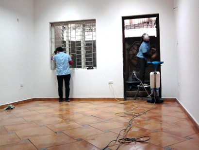 Vệ sinh sau xây dựng