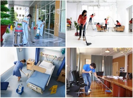 Dịch vụ vệ sinh trọn gói