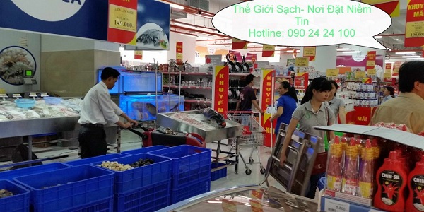 Vệ sinh siêu thị