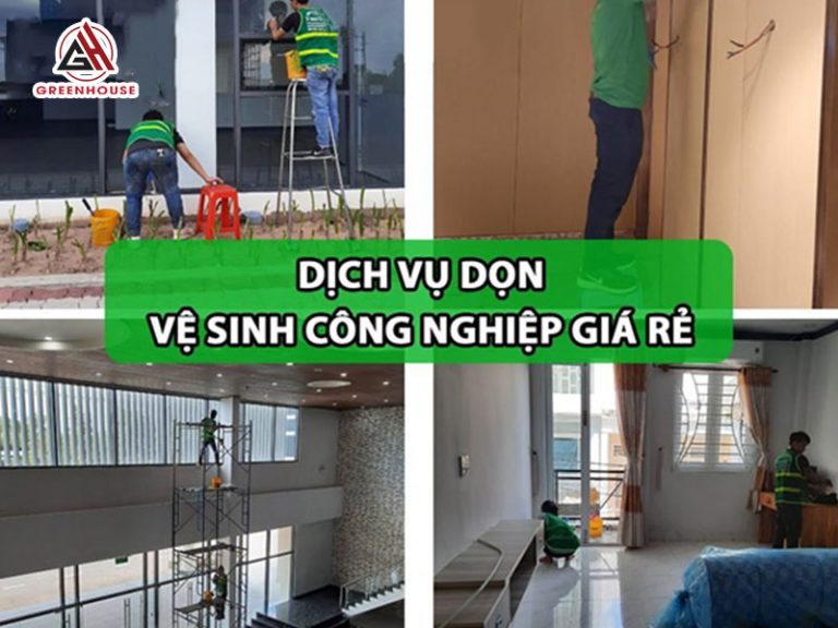 Vệ sinh nhà sau xây dựng