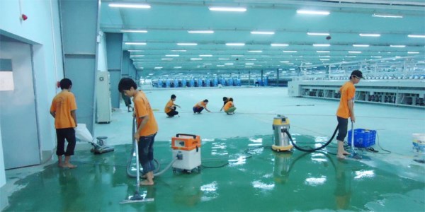 Vệ sinh nhà xưởng