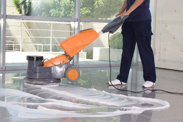 Dịch vụ vệ sinh sàn nhà sau xây dựng