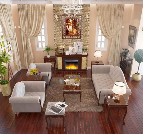 Thiết kế nội thất biệt thự