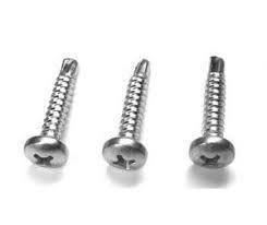 Vít tự khoan đầu tròn inox