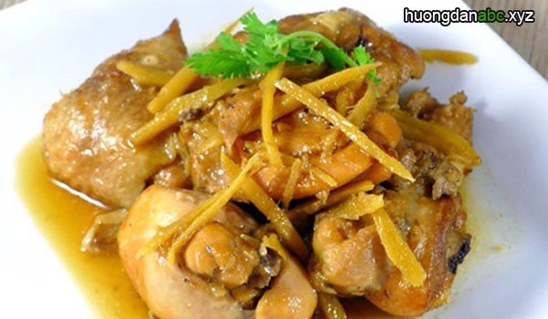 Vịt kho gừng