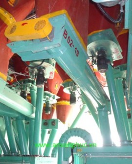Vít tải hệ thống trộn cám