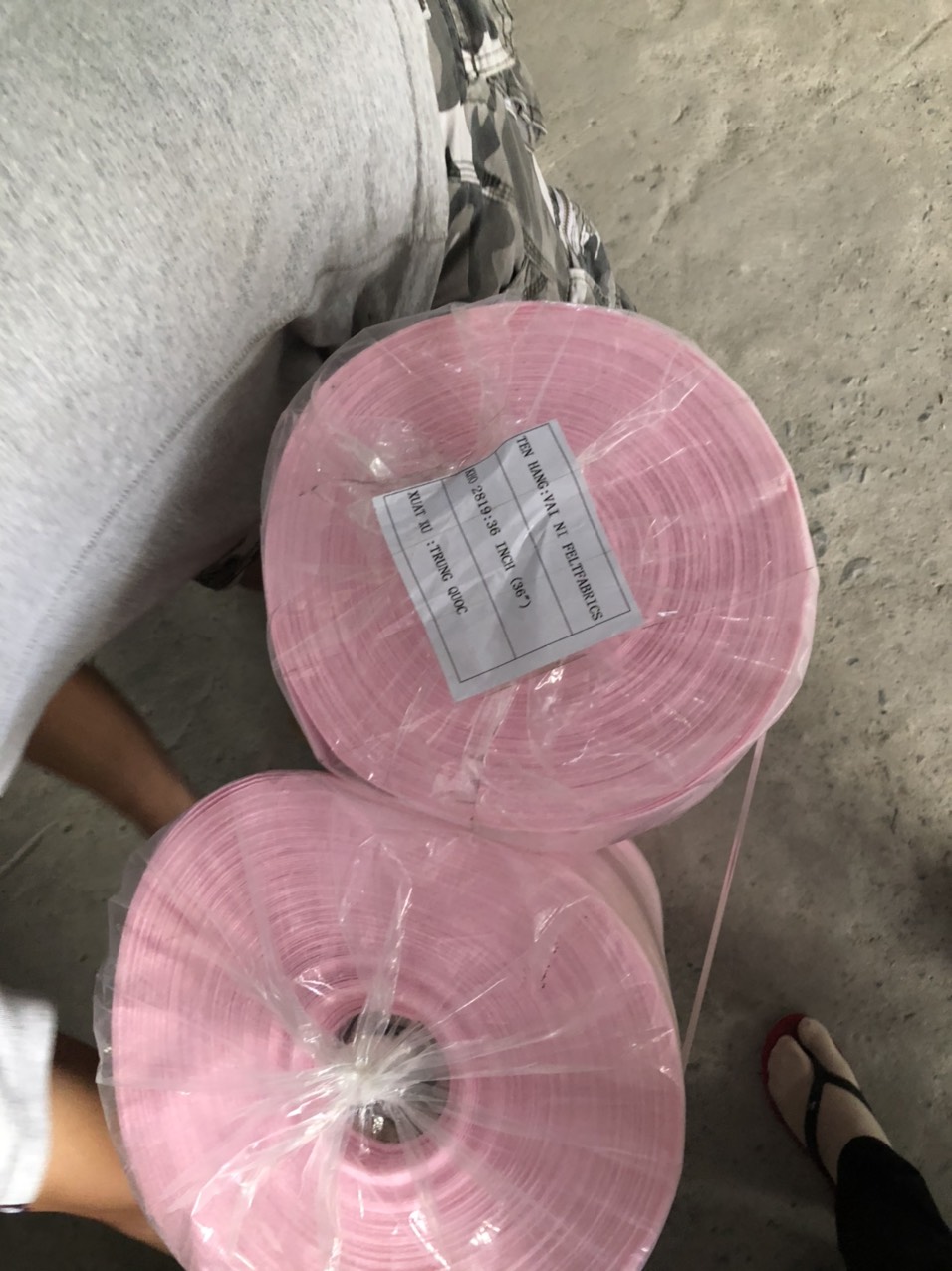 Vải không dệt xăm kim