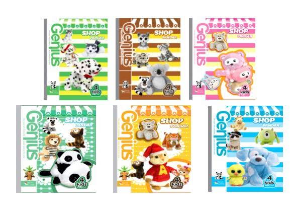 Vở kẻ ngang Genius Panda