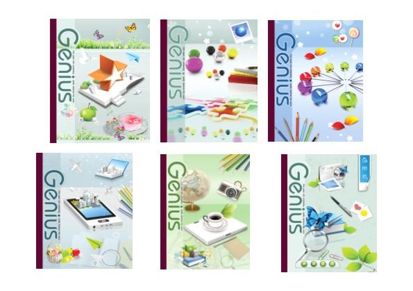 Vở kẻ ngang Genius sáng tạo