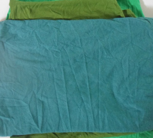 Vải lau màu không may
