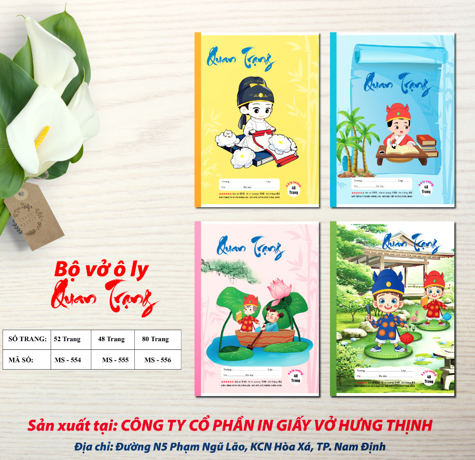 Bộ Vở Kẻ Ô Ly Tình Bạn