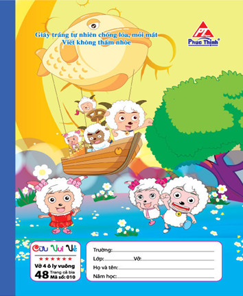 Vở học sinh kẻ ly