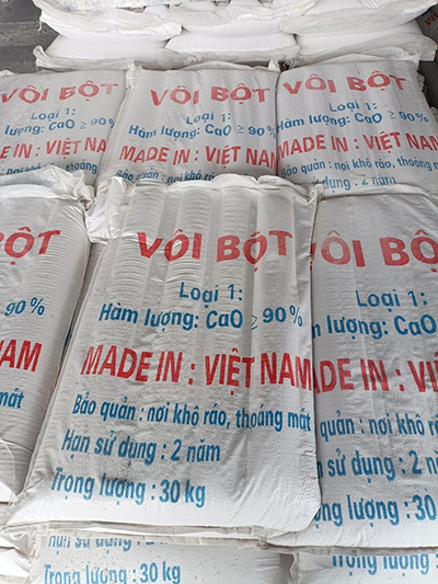 Vôi bột loại 1