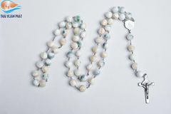 Chuỗi mân côi 50 hạt xà cừ