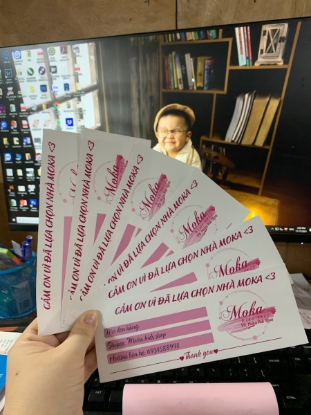 In voucher, thẻ bảo hành