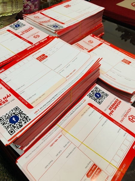 In voucher, thẻ bảo hành