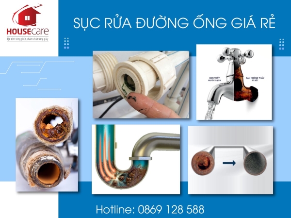Vệ sinh đường ống nước
