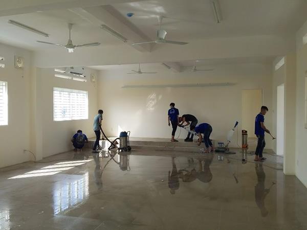 Dịch vụ vệ sinh sau xây dựng