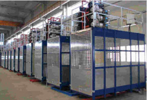 Vận thăng 1 lồng 2 tấn