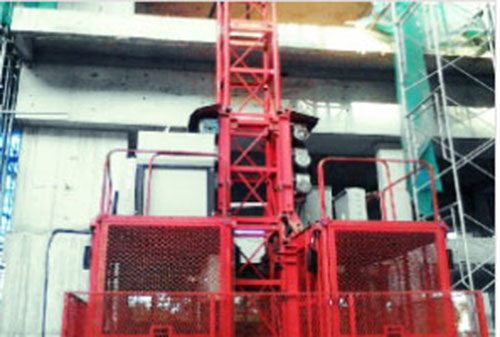Vận thăng 2 lồng 2 tấn