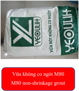 Vữa Không Co Ngót M80