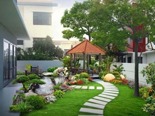 Thi công thiết kế sán vườn