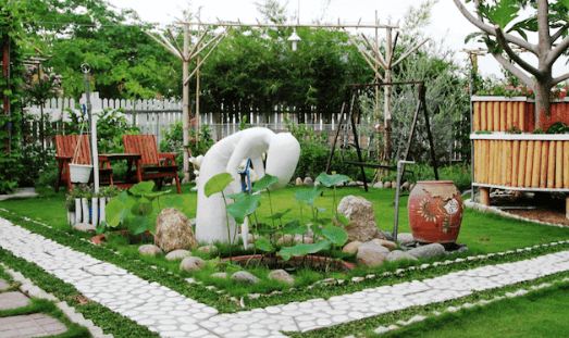 Thi công thiết kế sán vườn